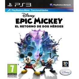 Epic Mickey 2 El Retorno de dos Héroes - PS