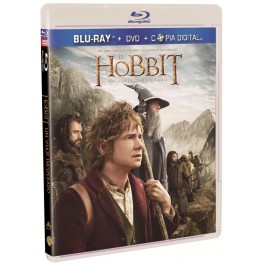 El hobbit: Un viaje inesperado  (Combo BR + DVD +